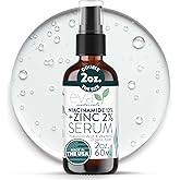 Niacinamide 12% Serum for Face w/Zinc & Hyaluronic Acid – Vitamin B3 & E Pore Minimizer for Dark Spot Corrector, Even Skin Tone, Oil Control, Brightening & Hydrating for Women, 2 Fl Oz