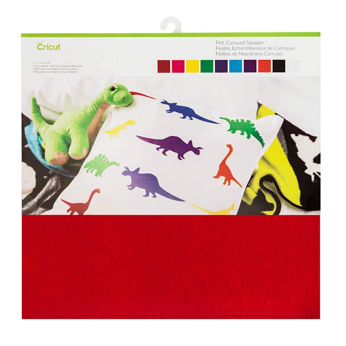 Cricut Maker Accessories - 12" x 12" Felt Carousel Sampler (10 Pack) 2003830 — image 1