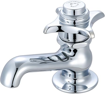 Central Brass 0255 C Self Close Single Handle Basin Faucet Touch