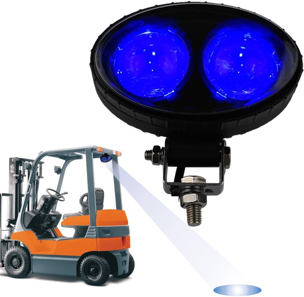 Audak 10W CREE Blue LED Forklift Safety Spot Light Warehouse Safe Warning Light