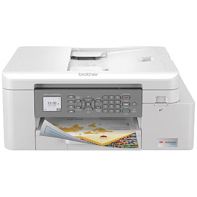 Brother MFC-J4335DW INKvestment Tank Wireless All-in-One Color Inkjet Printer, Up to 1-Year of Ink in-Box, Duplex Printing, Mobile and Cloud Print, Works with Alexa