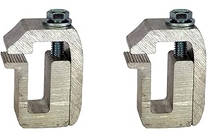 GCi STRONGER BY DESIGN G-30 Clamp for Truck Cap/Camper Shell. Made with 6000 Series Structural Aluminum to Ensure Quality and Strength. (2)