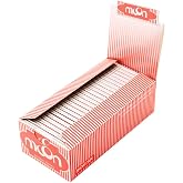 MOON Rolling Papers Single Wide - 70 x 36mm, 50 Booklets (2500 Sheets)