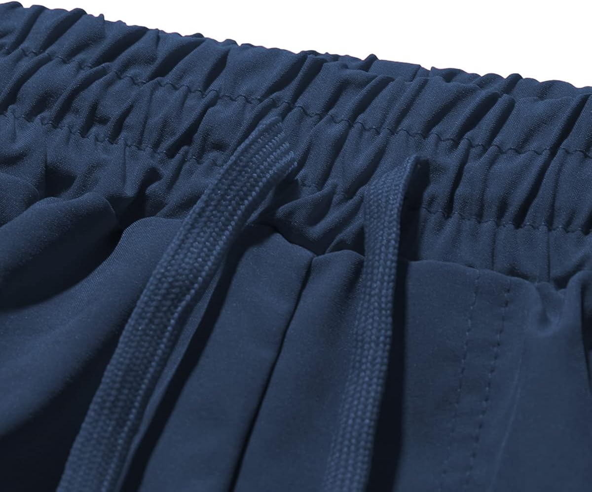 GEEK LIGHTING Mens Shorts Casual Comfortable Workout Shorts Drawstring Zipper Pockets Elastic Waist at  Men’s Clothing store