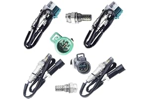 GUNIANG Oxygen Sensors for Ford F-150 2004-2008 4.2L 4.6L 5.4L Lincoln Mark LT 5.4L 2006-2008 Upstream + Downstream 4PCS