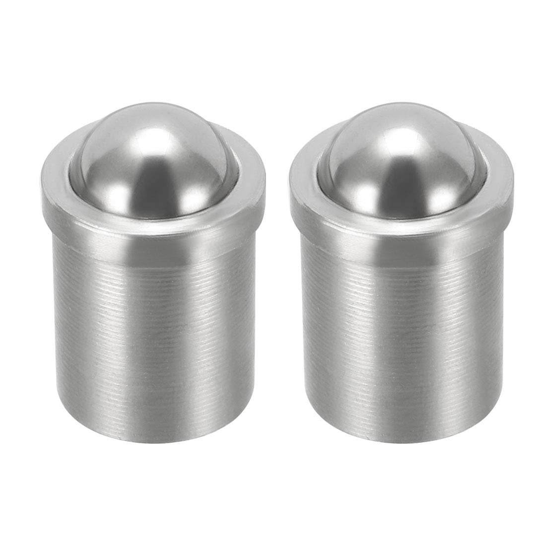 sourcing map Door Cabinet Closet Drawer 12mm Dia Stainless Steel Ball Catch Latch Catcher 2Pcs