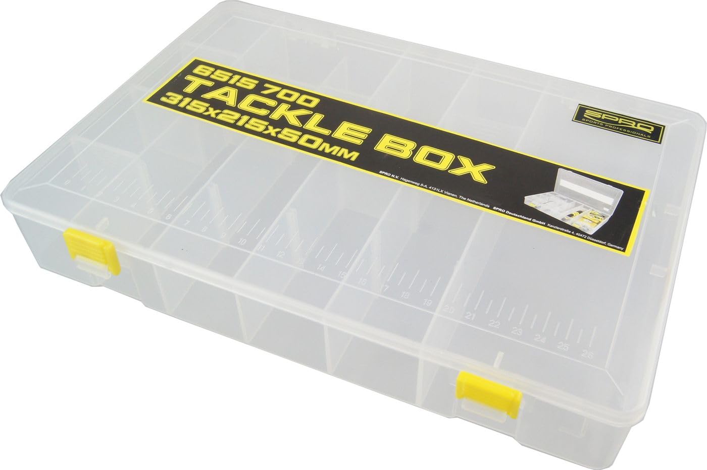 Spro Tackle Box | Viskoffer | 31.5x21.5x5.0 cm