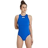 Arena Womens Arena Team Women's Solid Water Polo One Piece Swimsuit Water Sports Bathing Suit