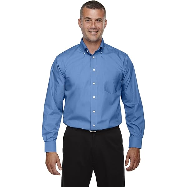 Amazon.com: Lucky Brand - Men's - Classic Fit Blue Cotton Pocket Dress Shirt  (Small) : Clothing, Shoes & Jewelry