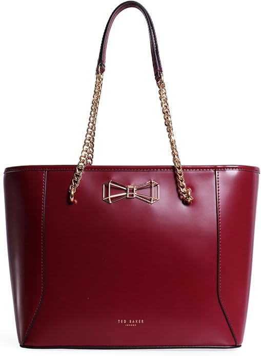 TED BAKER Women's Shoulder Bag red burgundy Amazon.co.uk Shoes & Bags