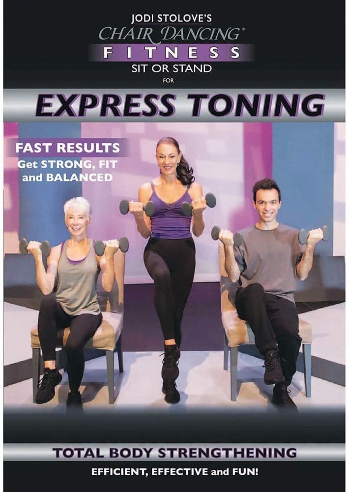 Jodi Stolove's Chair Dancing Fitness Sit or Stand for Express Toning