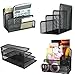 Workablez Mail Organizer - Sturdy Letter Organizer With 3 Sections - Perfect Desktop File Organizer For All Your Files, Folders, Documents, Mails