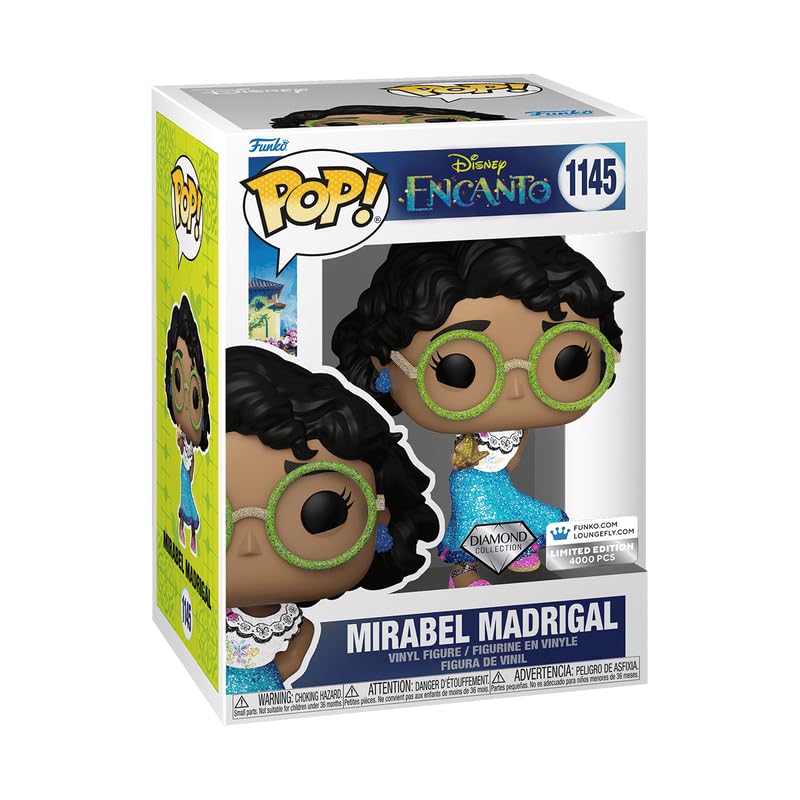 Funko Pop! Vinyl: Disney's Encanto - Mirabel Madrigal *Diamond Glitter Loungefly Shop Exclusive