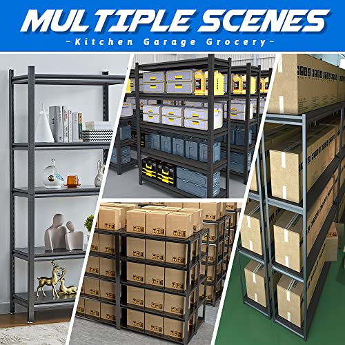 Garage Shelving Heavy Duty Metal Shelving 5 Tier Storage Shelves