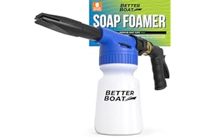 Foam Cannon Soap Foam Gun for Boat Cleaning and Car Wash - Foam Sprayer Car Wash Washing Foamer Cannon Detailing Gift Car Was