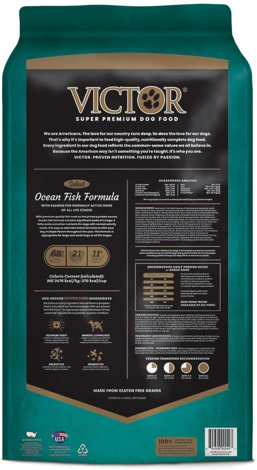 victor ocean fish dog food review