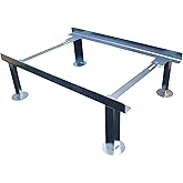 Mann Lake Universal, Collapsible Metal Hive Stand, Adjustable for 10-Frame, 8-Frame, and Old Style Bottom Boards, Elevates Hive to 8 Inches for Comfortable Beekeeping