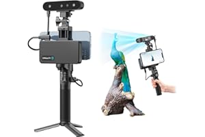 CREALITY FALCON Creality CR-Scan Ferret Pro 3D Scanner for 3D Printing, Upgrade Wireless Handheld 3D Scanner with WiFi 6 Bridge, Anti-Shake Tracking, 30FPS Fast Full Color Scan, 0.1mm Accuracy for 3D Printer