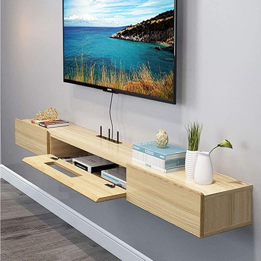 Floating shelf Floating TV Console TV Shelf Wall Mount Audio/Video