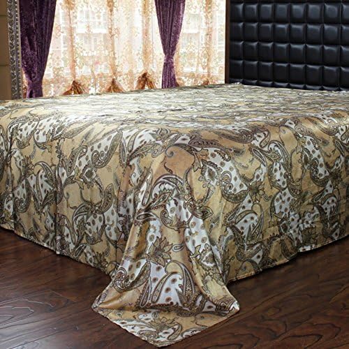 Reactive printed pure silk bed linen/ wide silk fabric sheets-R 140x200cm(55x79inch)