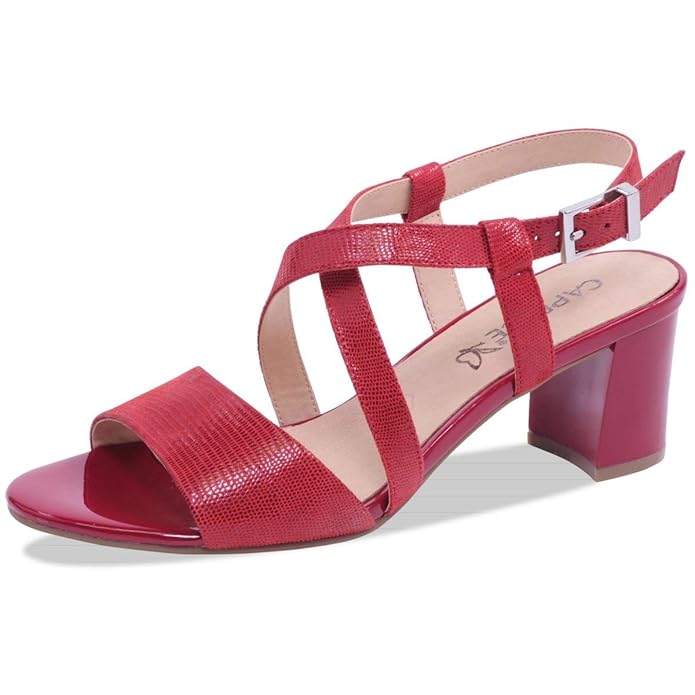 CAPRICE Damen Sandaletten 99 28300 20 522 rot 385339