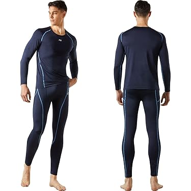 Fruit Of The Loom Men's Premium Thermal Union Suit - One-Piece Cotton Blend Long Underwear