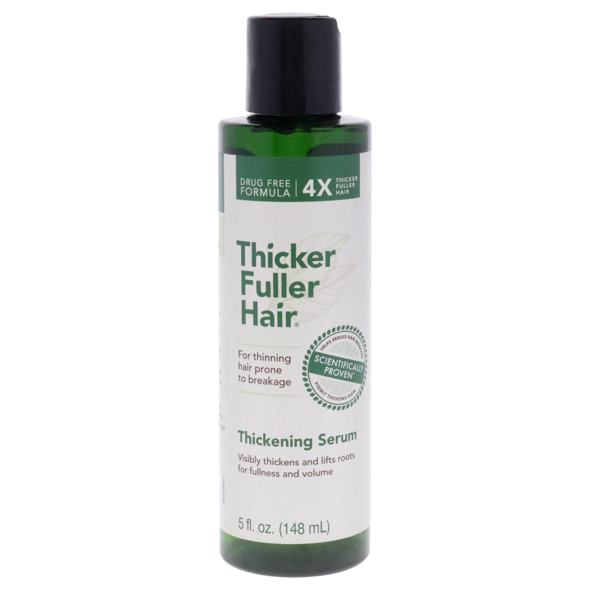 Photo 1 of Thicker Fuller Hair Thickening Serum - Thinning Hair Treatment - Hair Volumizer Serum with Natural Ingredients - Fights Breakage - 5 oz