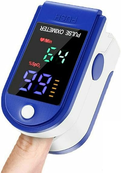BAAQII Finger Pulse Oximeter LED Display Medical Health SpO2 Monitor