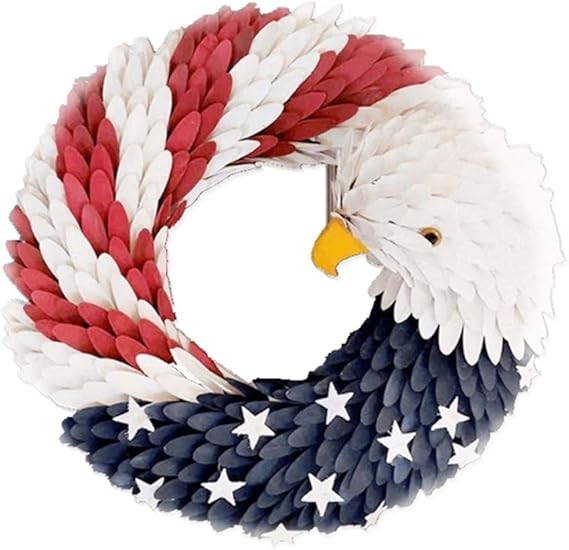 Mankoo Eagle wreath handmade wreath door decoration front door