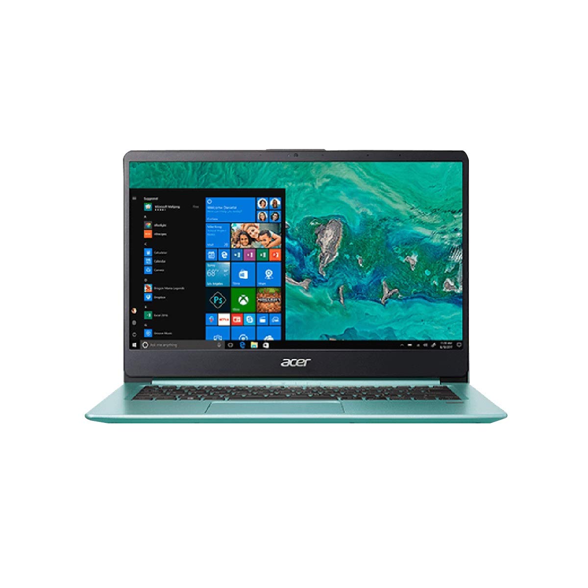 Acer Swift 1 Laptop Intel Celeron N4100 1.10 GHz 4 GB RAM 64 GB Flash Win10H (Renewed)