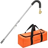 CAMPFIRE Weed Burner Propane Torch With Storage Bag,Weed Torch With Turbo Trigger Push Button Igniter For Garden Snow Melting Charcoal Start