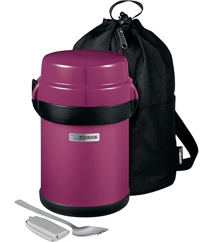 Amazon.com: Zojirushi Thermal Stainless Lunch Box BENTO BAKO | SL
