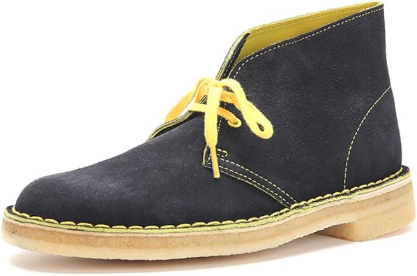 clarks desert boots mens yellow