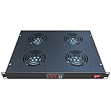 Rack Mount Fan - 4 Fans Server Cooling System - 1U