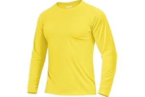 Boladeci Men's UPF 50+ Sun Protection UV SPF Shirts Long Sleeve Lightweight Quick Dry Swim T-Shirts Rash Guard