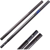 CKG Carbon Fiber Travel Sand Scoop Shovel Handle Universal Lightweight Pole for Beach Metal Detecting Long Rod with 28.5mm/1 1/8 " Diameter