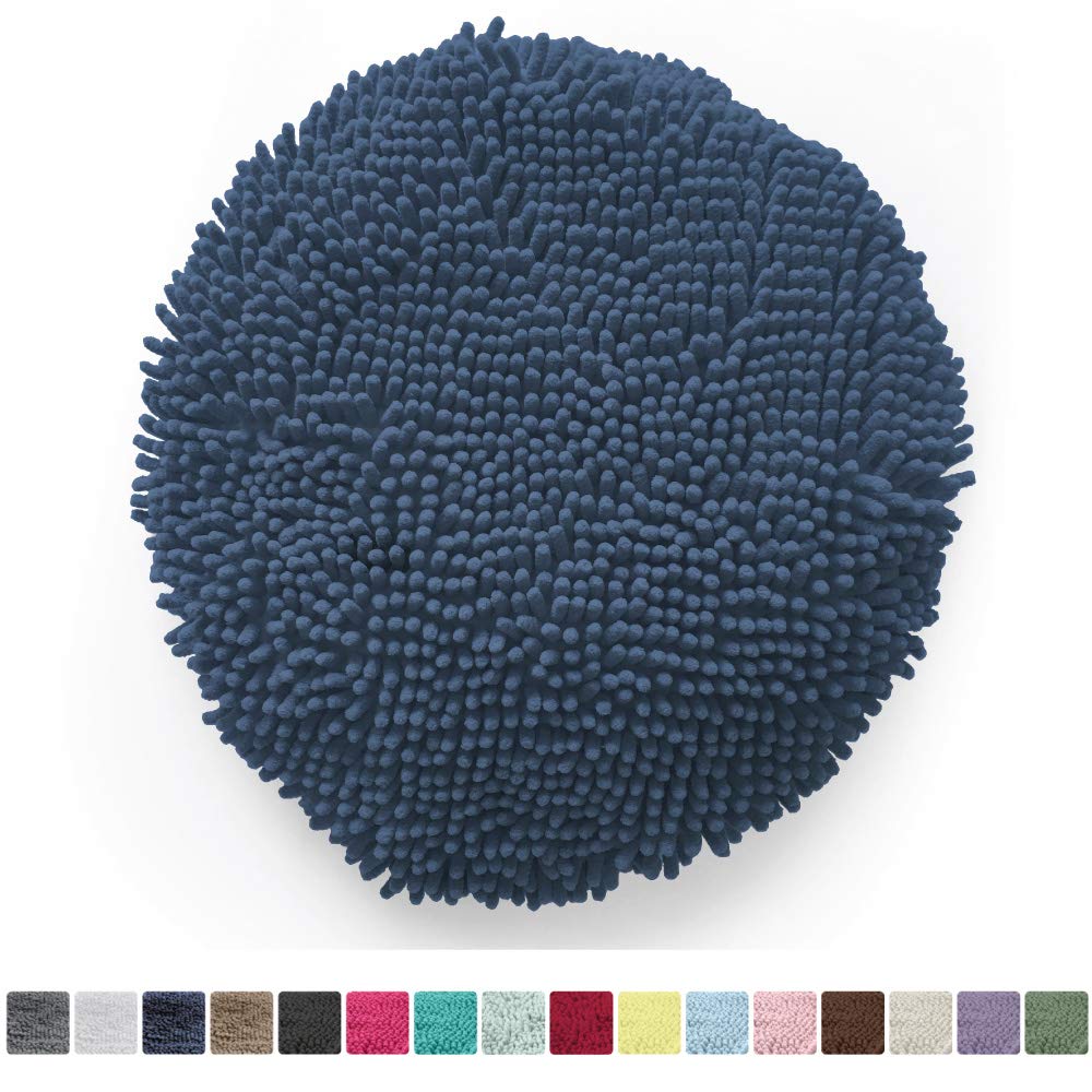 Best bathroom rug toilet seat cover blue