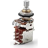 500k Pot for Guitars, Push Pull Guitar Pot, Bourns Potentiometer, Short Split Shaft, Audio Taper, The Art of Tone (1x)