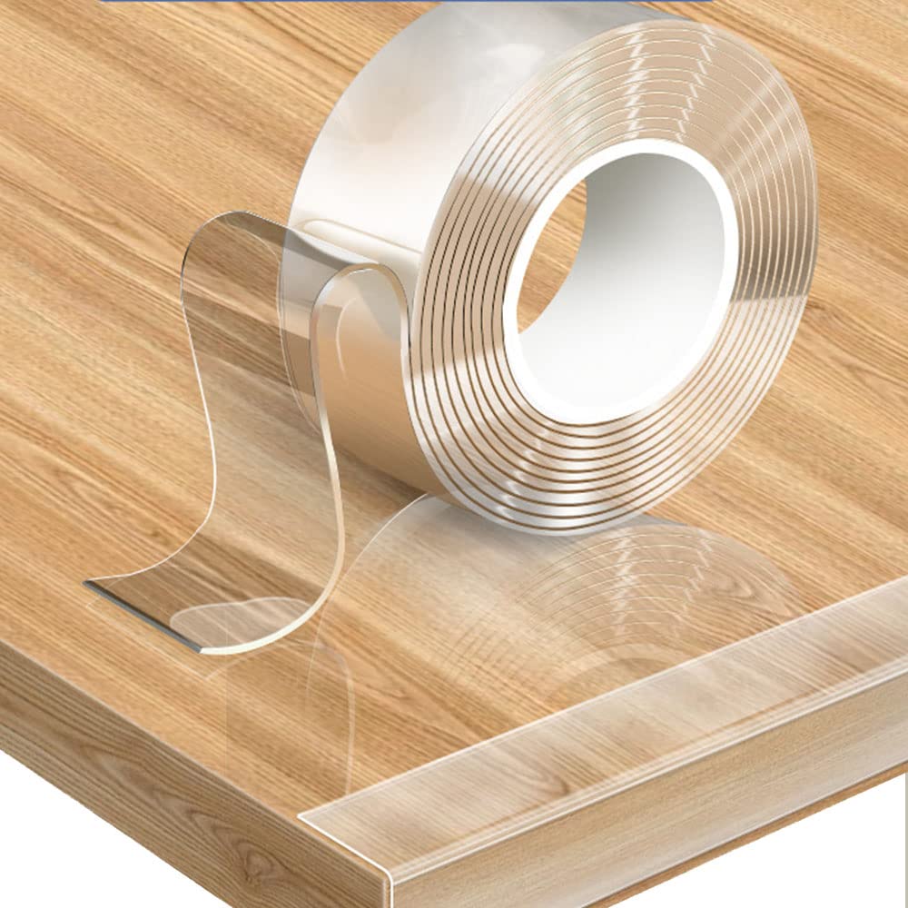 Photo 1 of Baby Proofing Edge Protector for Kid Clear Edge Protector Strip Safety Corner Guards Child Proof Corner Bumper for Furniture 2" x 49.21' (thk: 1mm)