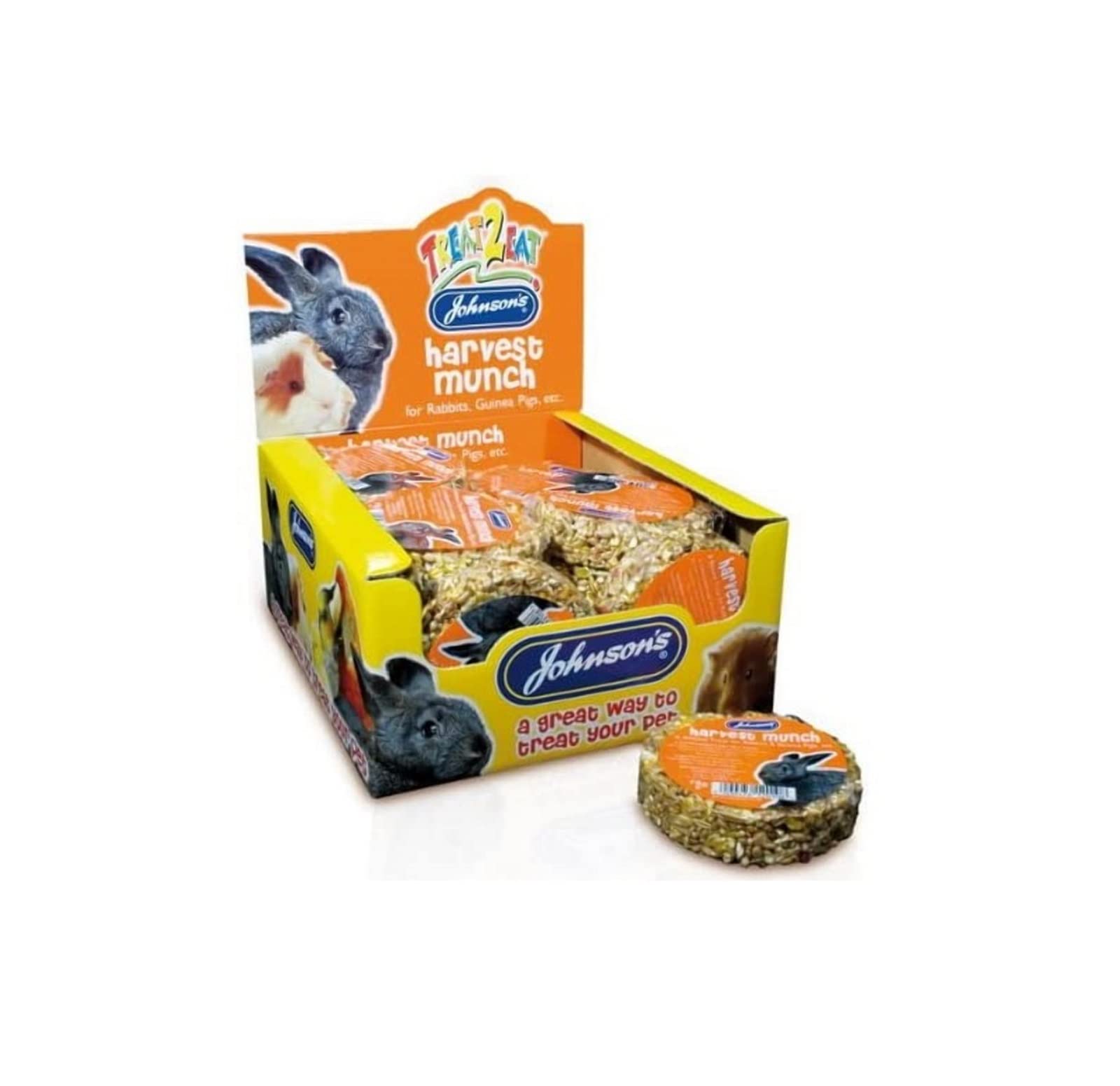 Johnson's Vet Treat 2 Eat Harvest Munch for Rabbits
