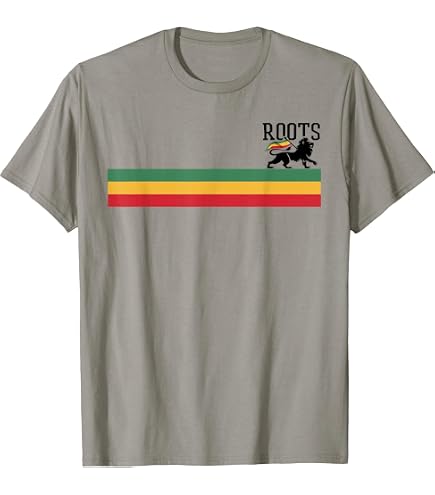 Amazon.com: Jah Rastafari Reggae Roots shirt Haile Selassie T