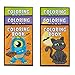 Neliblu Halloween Coloring Books for Kids 24 Pieces - Halloween Party Favors Non Candy Halloween Decoration Treat Alternative for Kids (Pack of 24)