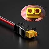 Cleqee XT60 to Solar Connector Extension Cable 12AWG 3m 10ft view 2