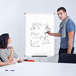 VIZ-PRO Magnetic Portable Easel Dry Erase