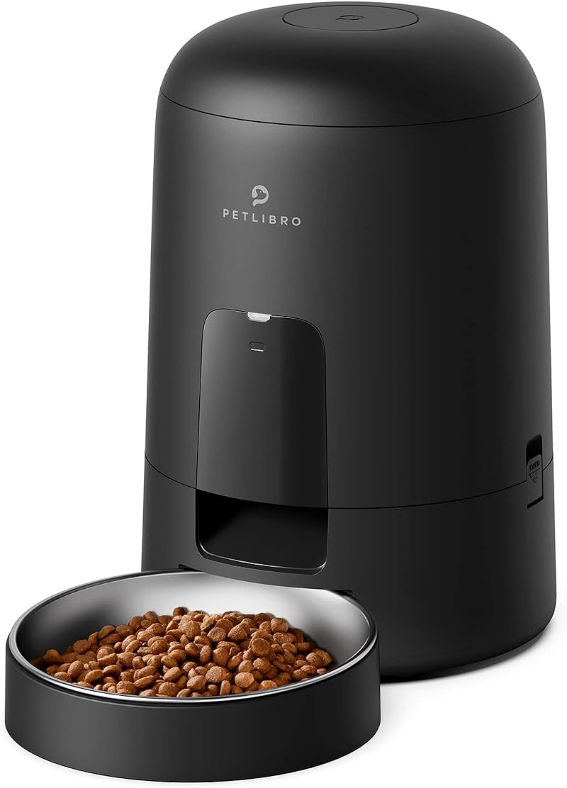 PETLIBRO Automatic Cat Feeder Timed 6 Meals Battery Life 180 Days