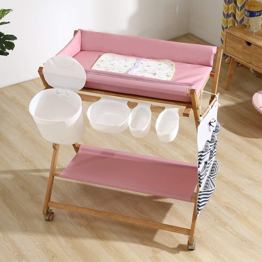 DUSANER Quality goods Multifunctional Diaper Table With Safety Belt