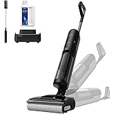 DREAME H12 FlexReach Wet Dry Vacuum Cleaner, 0 Tangle Cordless Vacuum Mop All-in-One for Hard Floors, 180�� Lie-Flat Floor Cle
