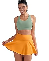 RUNNING GIRL Sports Bra for Women, Criss-Cross Back