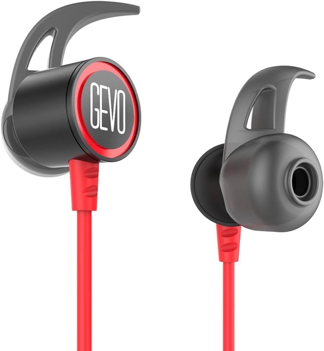 In-Ear Headphones Sports Earphone with Wired 3.5 mm Stereo Headphones Noise Isolating Ergonomic Standard/Bass Equalizer Modes, Built-in Microphone