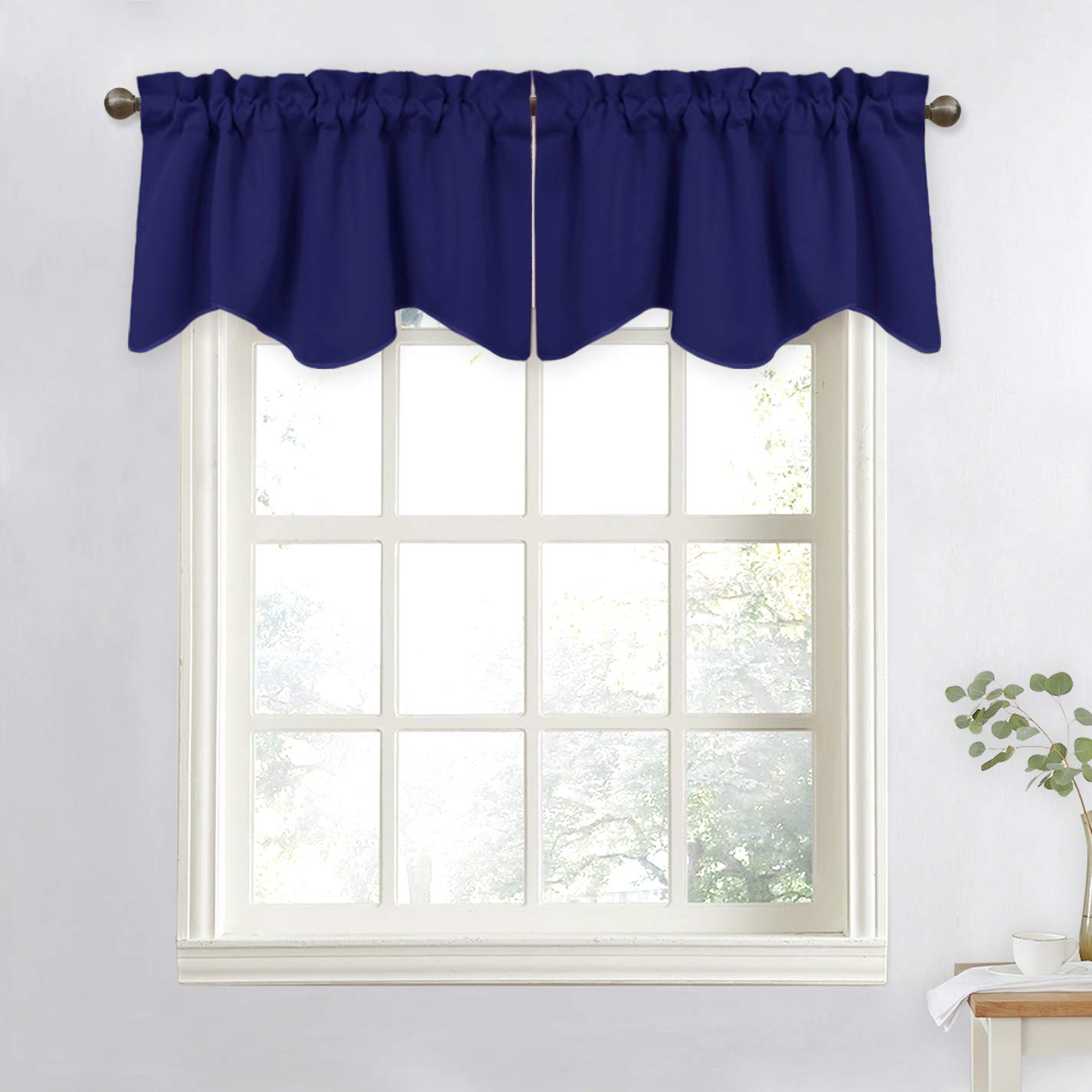 Best blue valances for living room